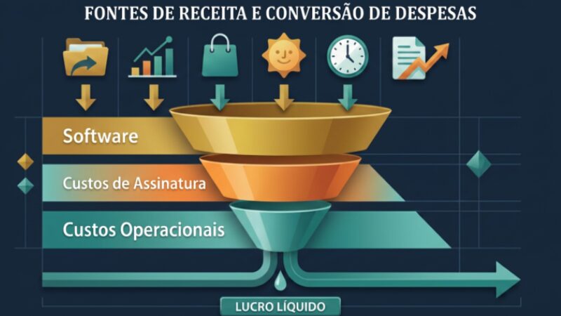 Infográfico explicando como deduzir despesas profissionais para reduzir a base de cálculo de impostos.